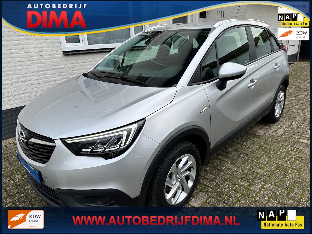 Opel Crossland X - 1.2 Turbo Innovation/ Apple Carplay/ Camera/ LED/ Stuur+ Stoelverwarming - AutoWereld.nl