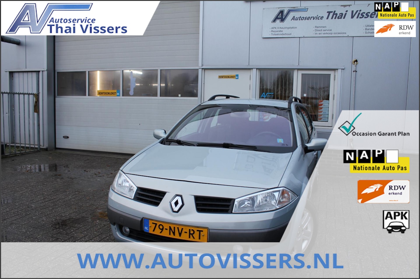 Renault Mégane Grand Tour - 2.0-16V Clima Elektr Pak LMV Apk 21-11-24 - AutoWereld.nl