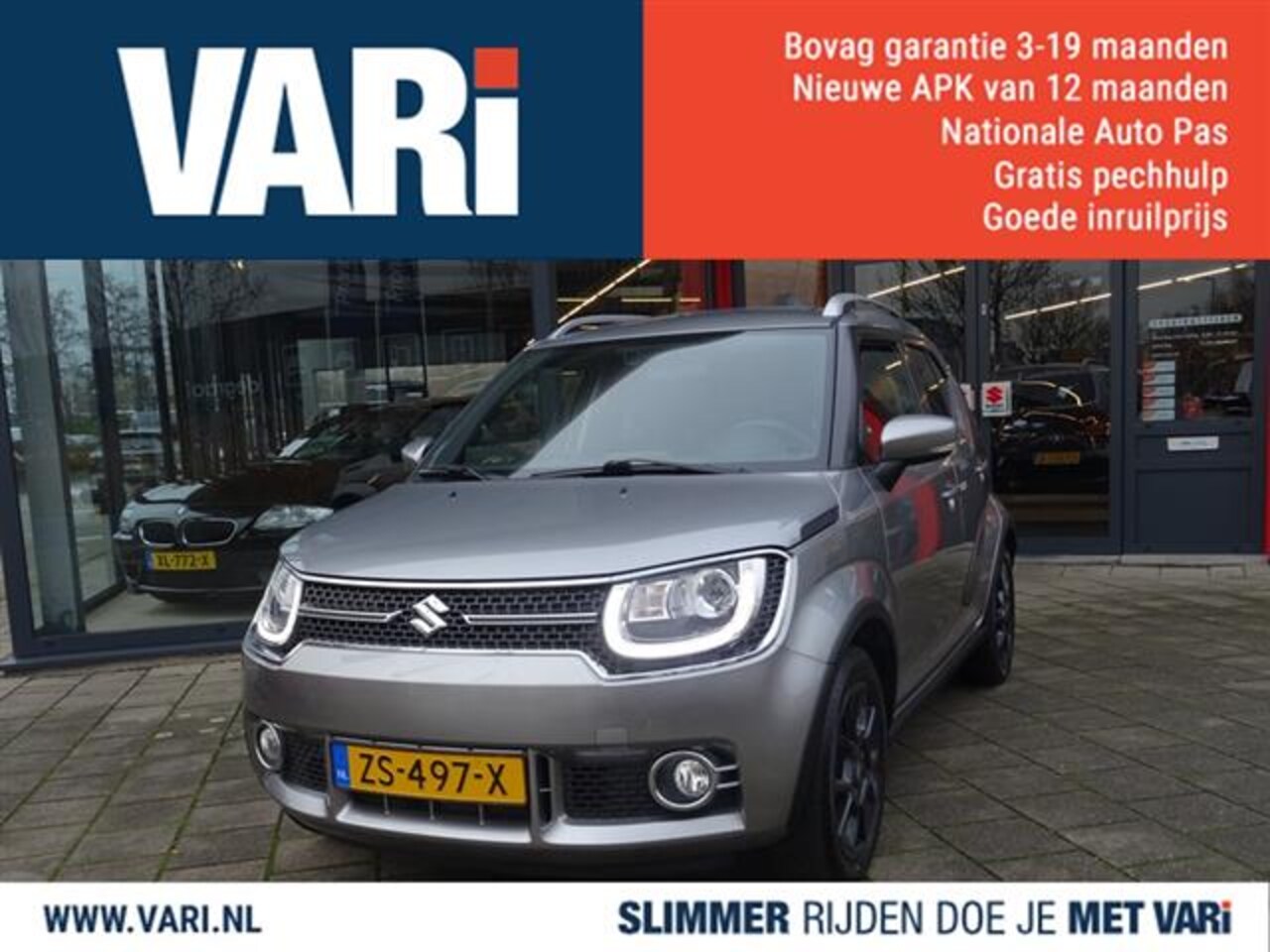 Suzuki Ignis - 1.2 Stijl Smart Hybrid 1.2 STIJL SMART HYBRID - AutoWereld.nl