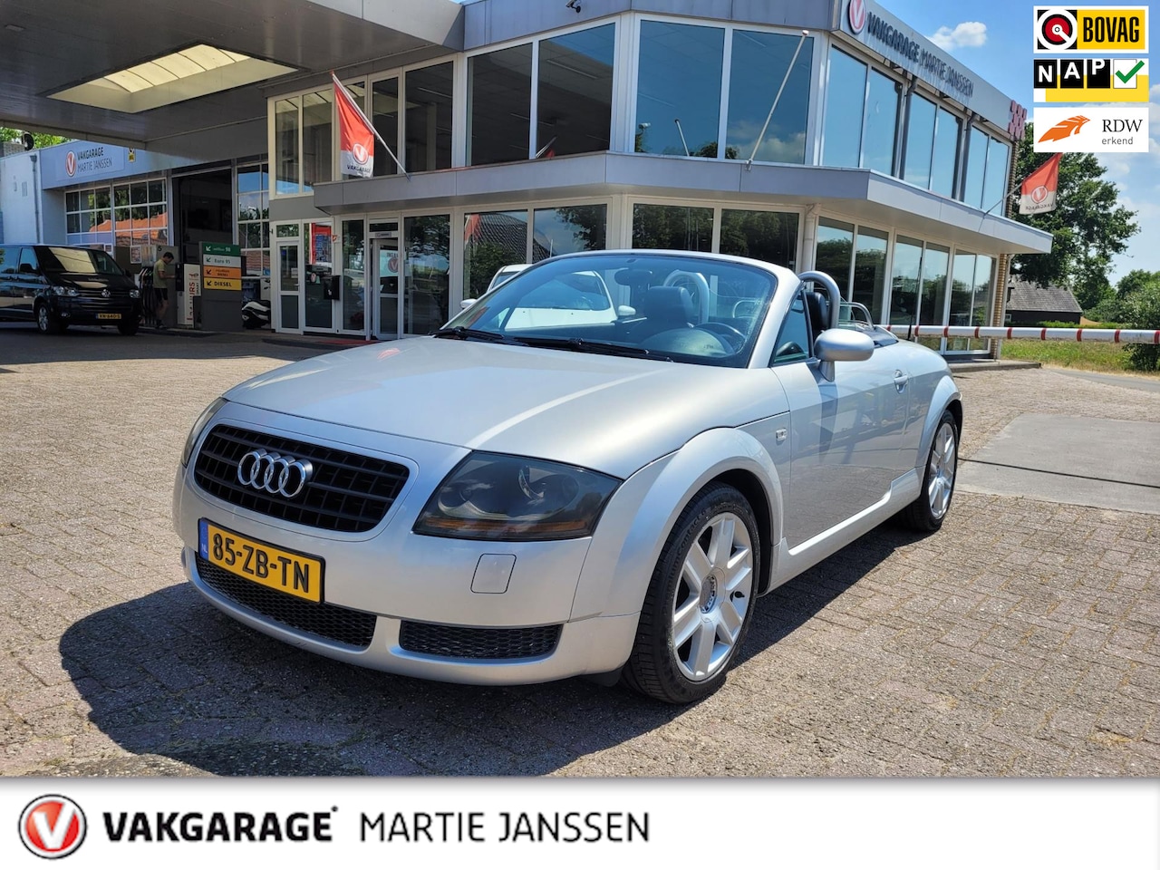 Audi TT Roadster - 1.8 5V Turbo Cabriolet - AIRCO - CRUISE CONTROL - LEDER - NIEUWE APK - AutoWereld.nl