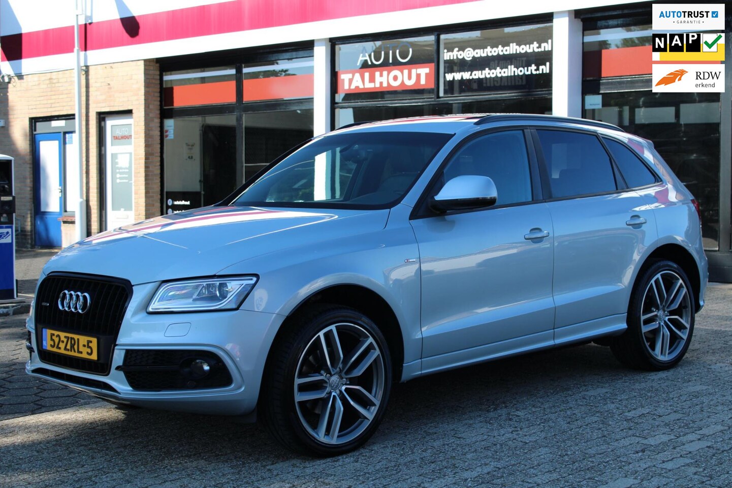 Audi Q5 - 2.0 TFSI quattro S-line - Panoramadak - Trekhaak - Bang&Olufsen - Leder - Automaat - NL au - AutoWereld.nl