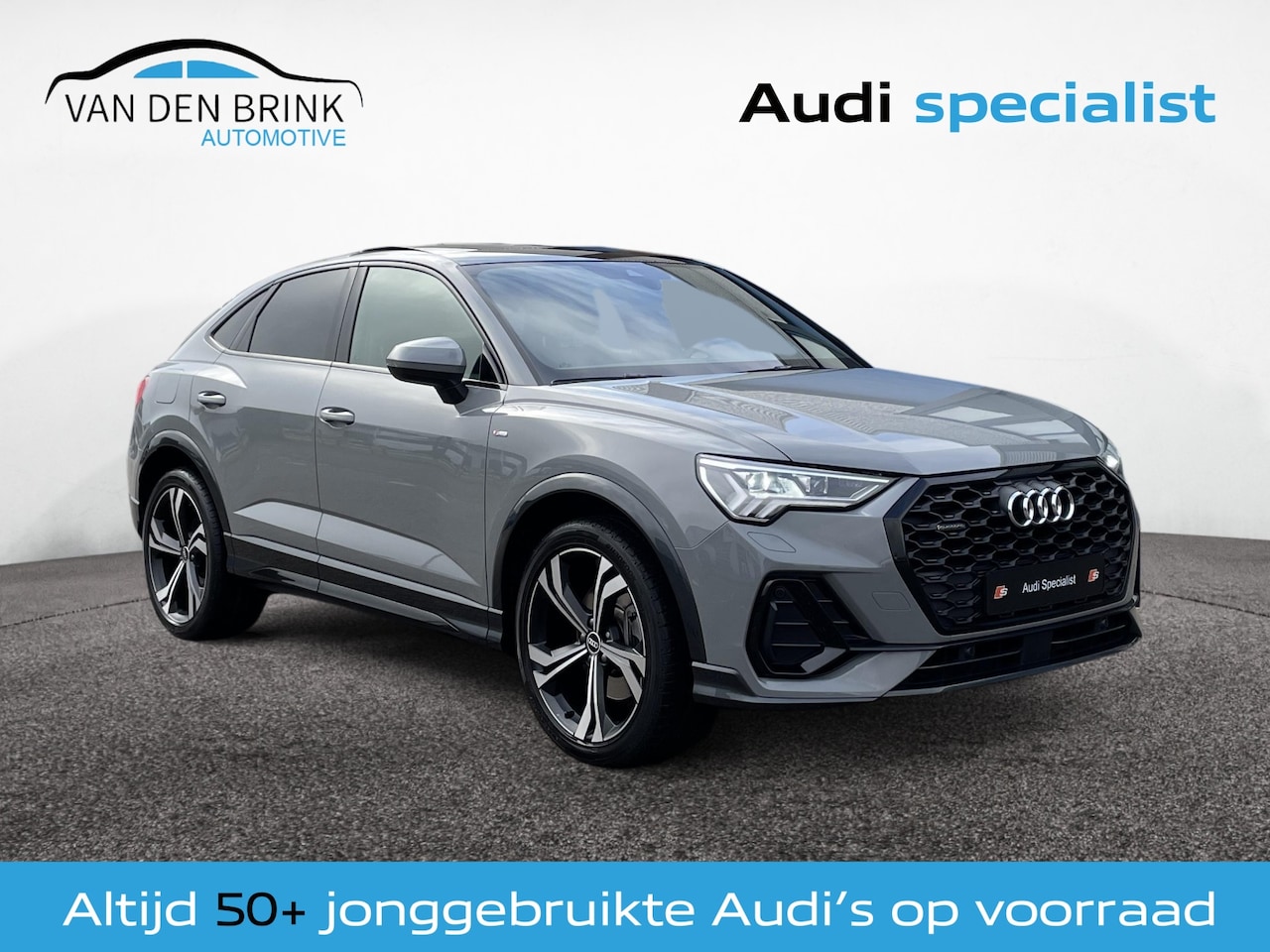 Audi Q3 Sportback 40 TFSI quattro Sline Nardo grey 2020 Benzine