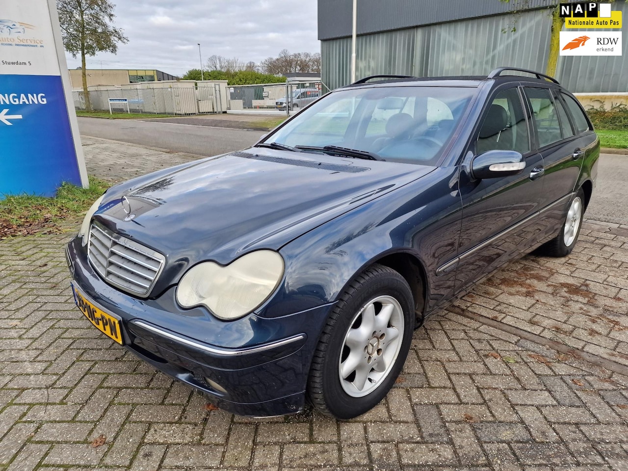 Mercedes-Benz C-klasse Combi - 180 K. Elegance 180 K. Elegance, Apk, Nap, Goed rijdend, Inruil mogelijk. - AutoWereld.nl