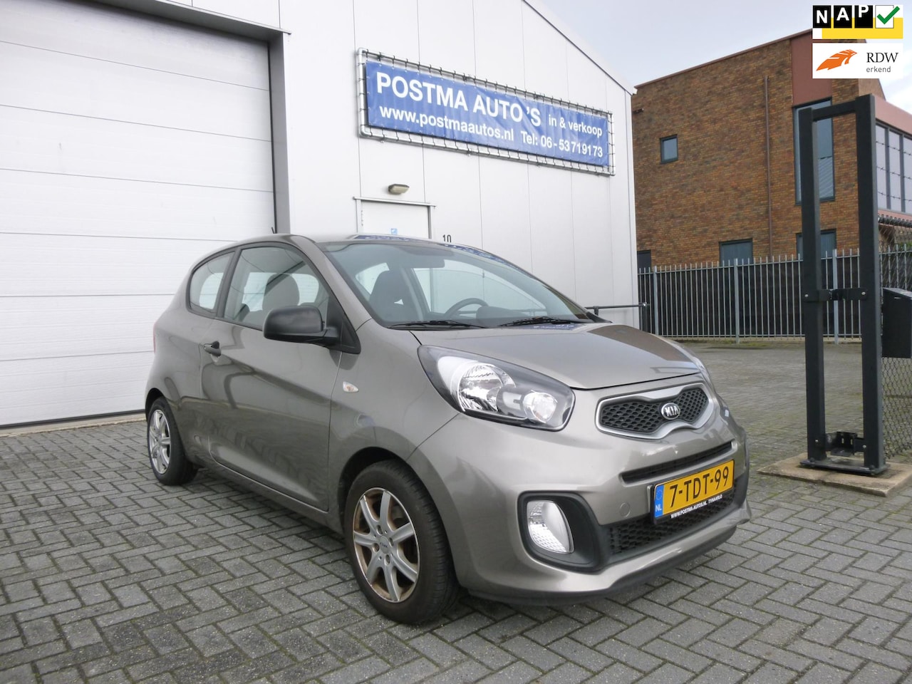 Kia Picanto - 1.0 CVVT 1.0 CVVT , Airco, apk tot 7 jan. 2025 ! - AutoWereld.nl