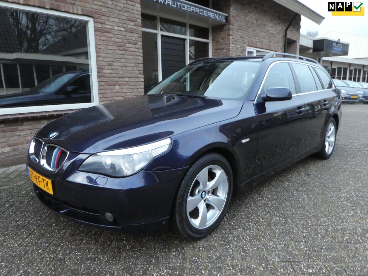 BMW 5-serie Touring - 525i High Executive Automaat / Leder / Navi - AutoWereld.nl