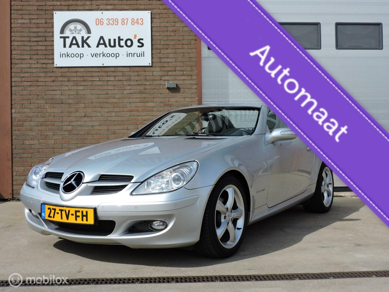 Mercedes Benz Slk Klasse K Season Edition Dealer Onderhouden Benzine Occasion Te