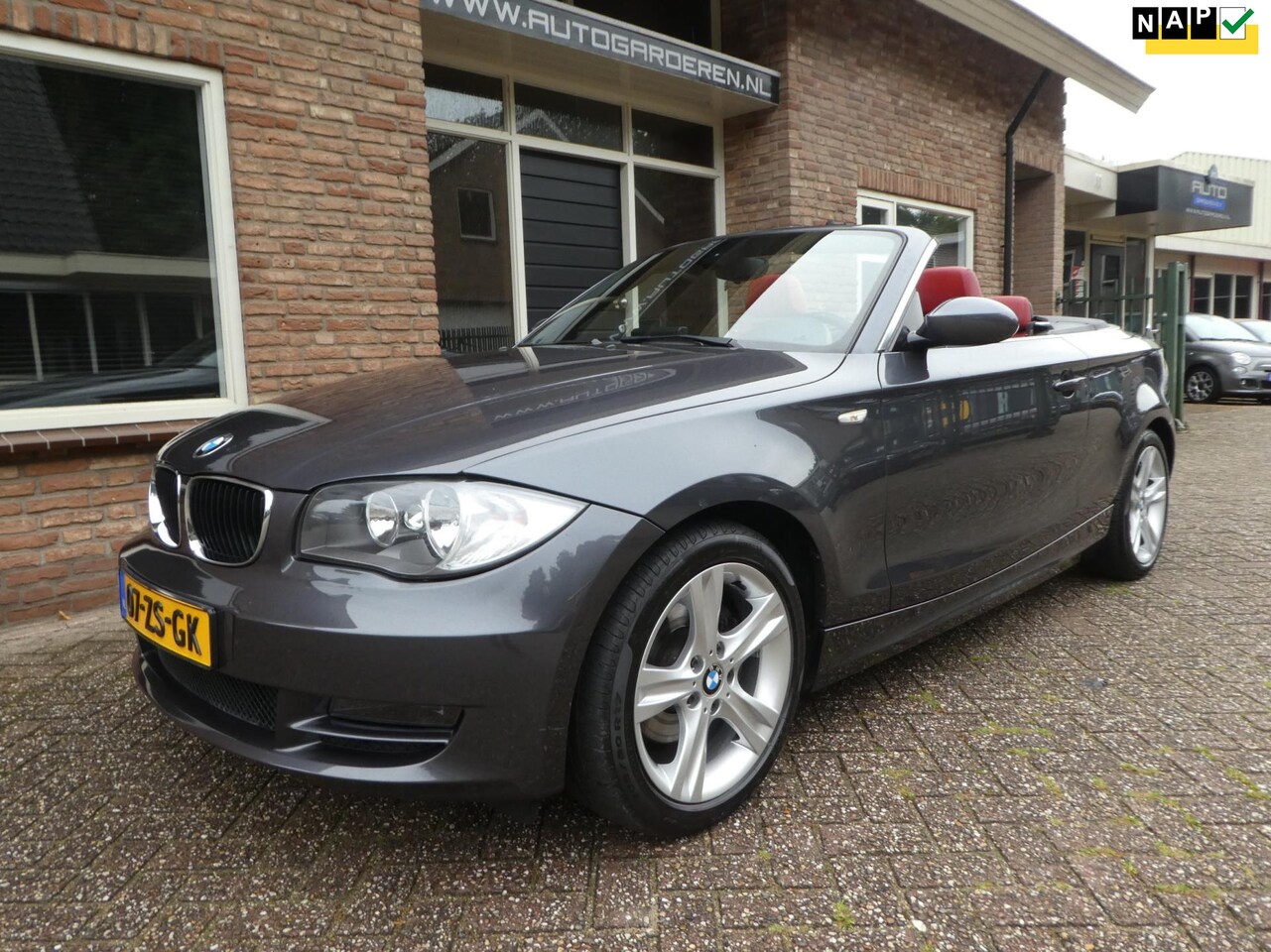 BMW 1-serie Cabrio - 125i High Executive Leder / Navi / Xenon - AutoWereld.nl