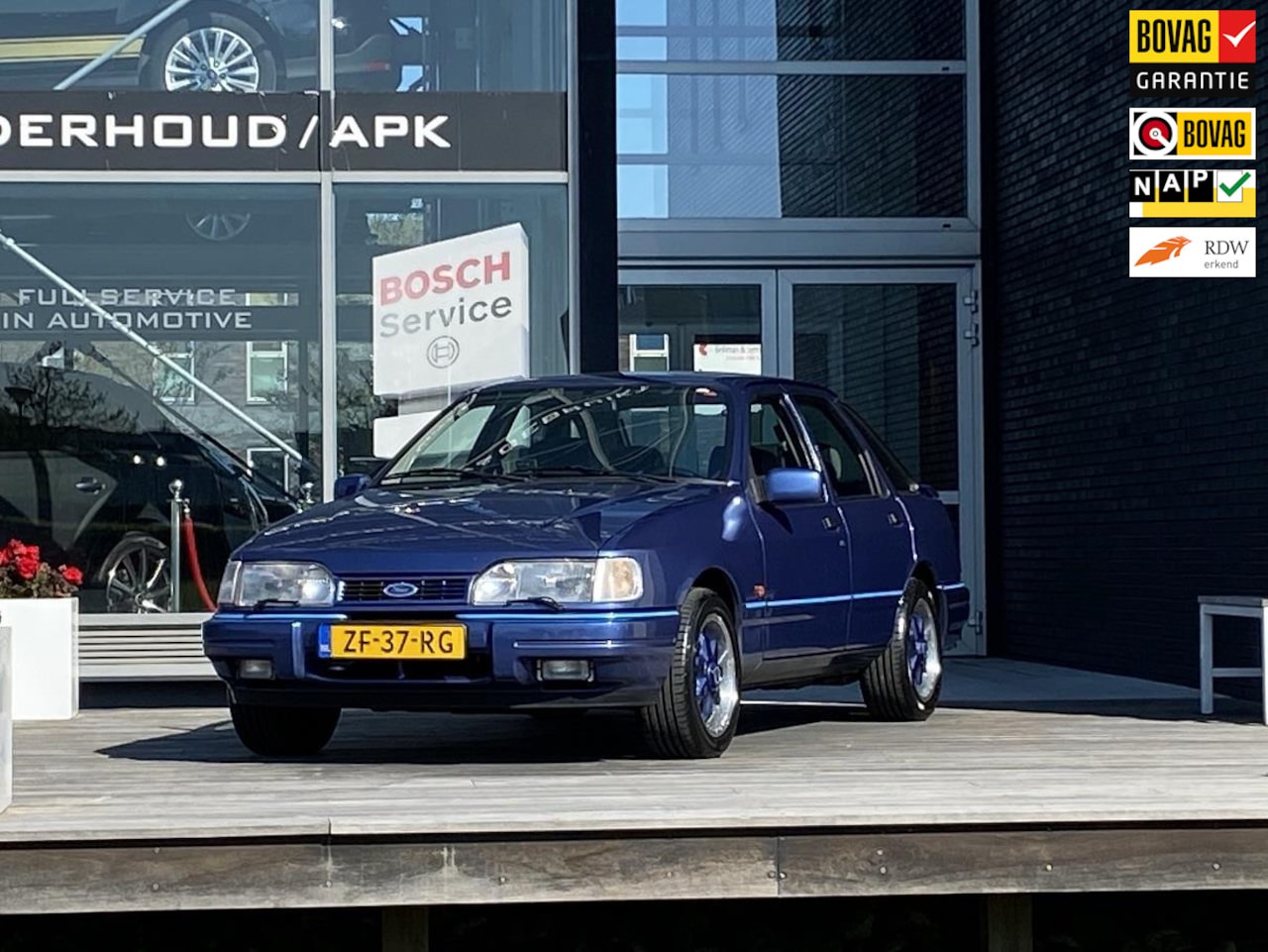 Ford Sierra - 2.9 V6 XR 4x4 Inj. Youngtimer met rally uitrusting!! - AutoWereld.nl