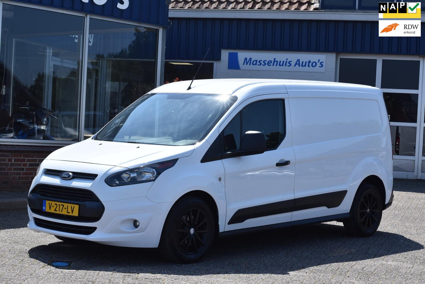 Ford Transit Connect - Ford Transit Connect 1.5 TDCI L2 Trend Airco LM-velgen 3- pers. 1e eig. Zeer nette bus Nwe - AutoWereld.nl