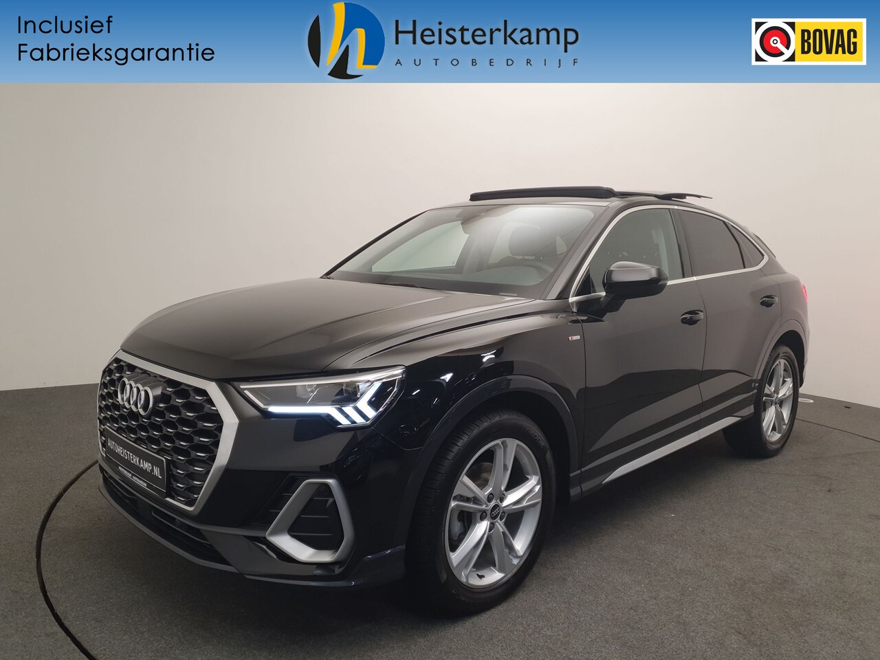 Audi Q3 Sportback - 35 TFSI 150pk S-Tronic S-Line Wegklapbare trekhaak, Panoramadak, Virtual cockpit - AutoWereld.nl