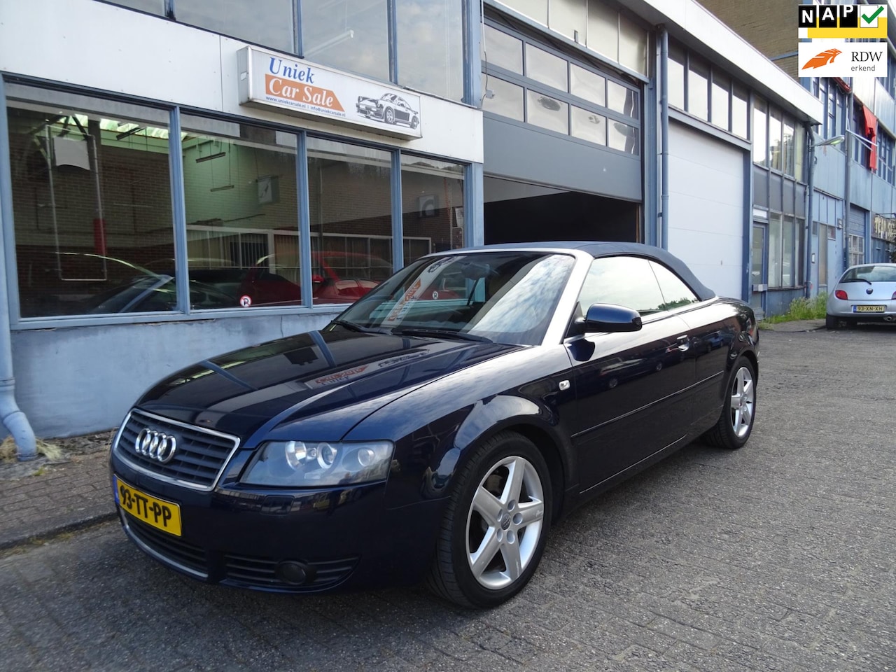 Audi A4 Cabriolet - 3.0 V6 3.0 V6 - AutoWereld.nl