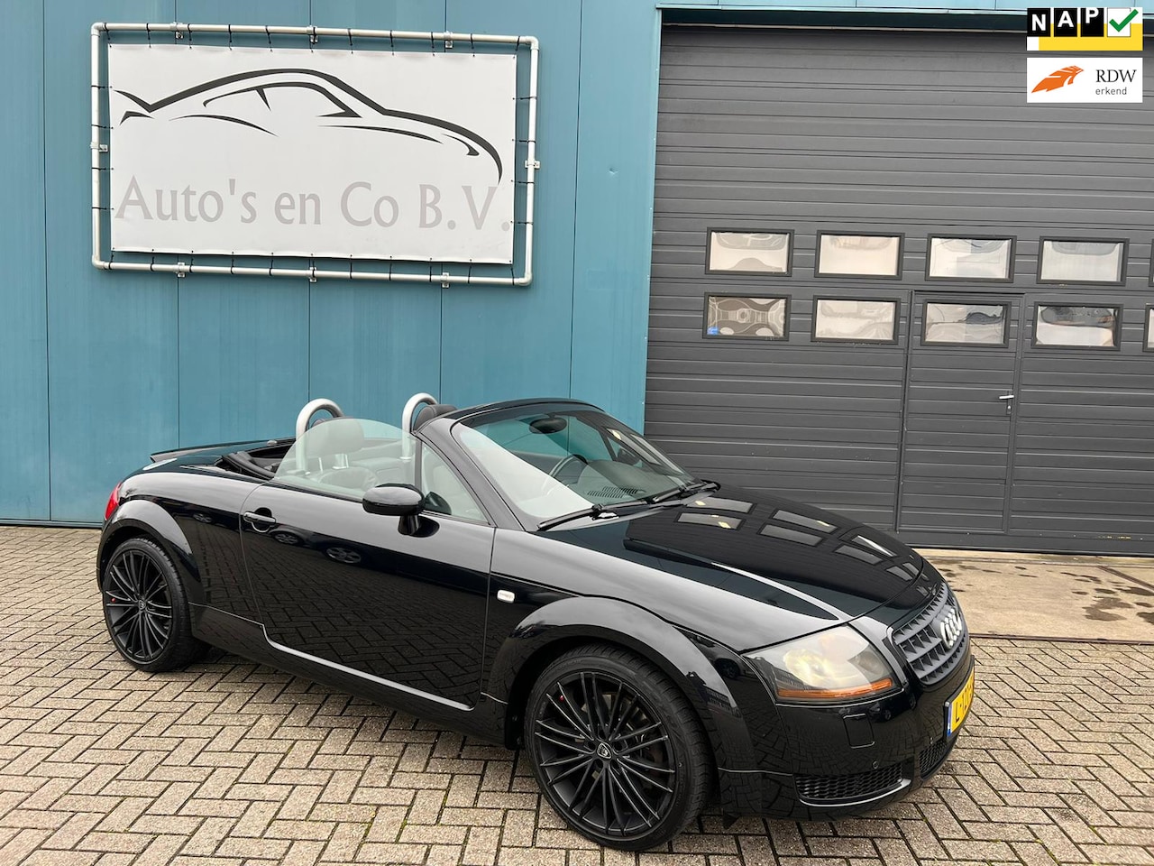 Audi TT Roadster - 1.8 5V Turbo Automaat Leder Clima Cruise Xenon 18"Lm velgen Pdc Apk 02-2025 - AutoWereld.nl