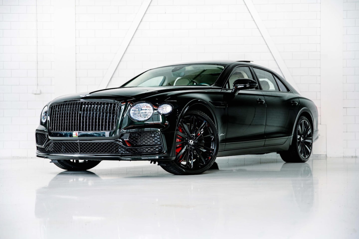 Bentley Flying Spur - SPEED 6.0 W12 l Midnight Emerald l Blackline l 4 seat spec - AutoWereld.nl