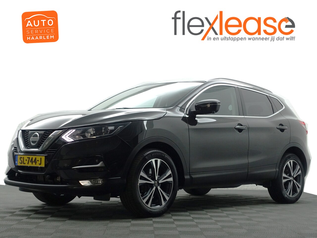 Nissan Qashqai - 1.2 Tekna+ Aut- Panodak, 360 Camera, Xenon Led, Stoelverwarming, Lane Assist, Trekhaak - AutoWereld.nl