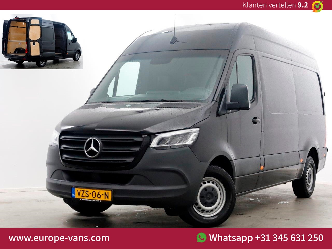 Mercedes-Benz Sprinter - 316 CDI 163pk L2H2 RWD Airco/LED/Trekhaak 3500kg 03-2020 - AutoWereld.nl