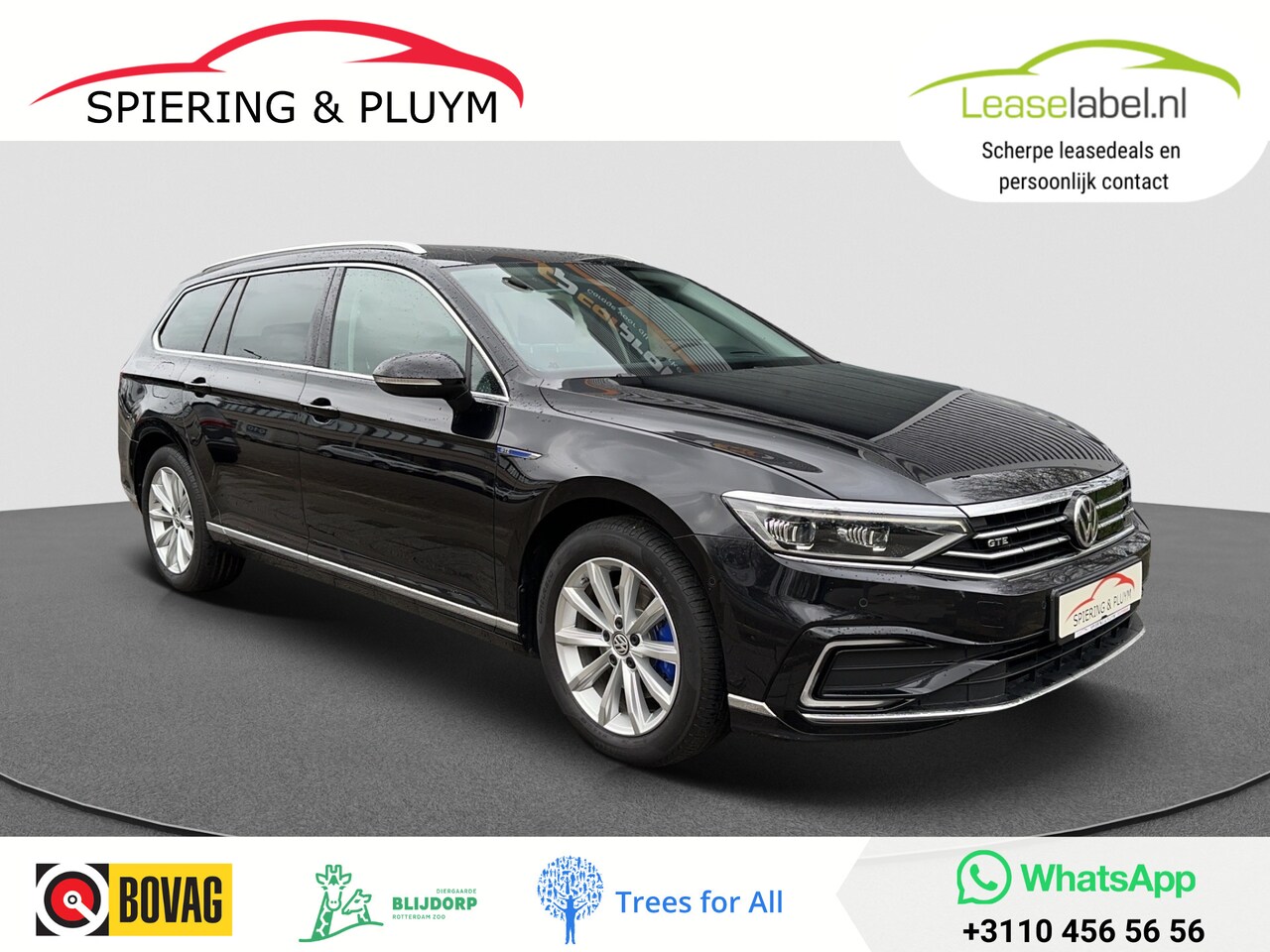 Volkswagen Passat Variant - 1.4 TSI PHEV GTE | R-Line | volleder | panodak | 360camera | HUD | memory seat! - AutoWereld.nl