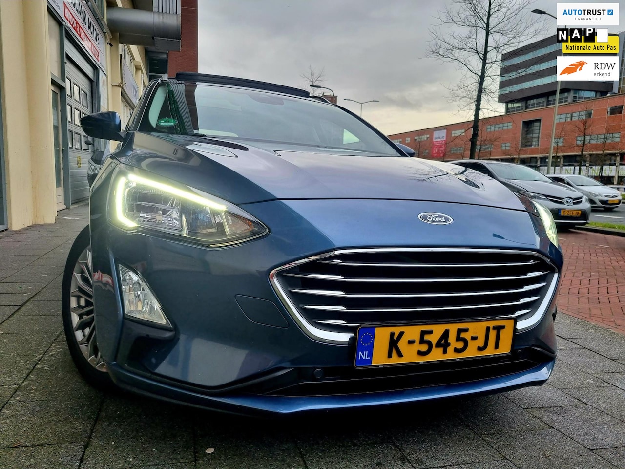 Ford Focus Wagon - 1.0 EcoBoost Titanium X Business PanoDak Vol - AutoWereld.nl