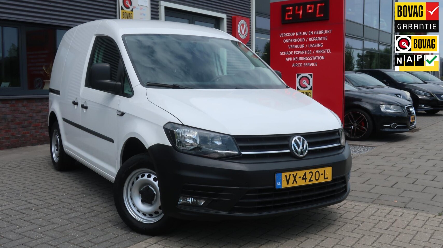 Volkswagen Caddy - 1.6 TDI L1H1 BMT Trendline Elek. ramen / Airco - AutoWereld.nl