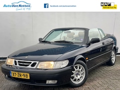 Saab 9-3 Cabrio - 2.0 Turbo 154pk Automaat, SE uitv., Clima, Stoelverwarming, Lmv, Windscherm