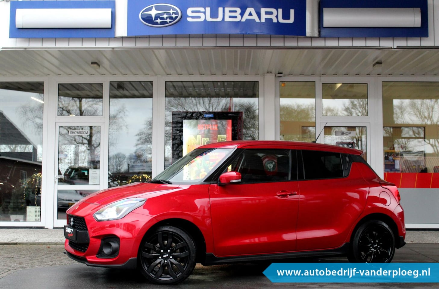 Suzuki Swift - 1.4 Sport Smart Hybrid * Navi * Adaptieve Cruise * Dodehoek detectie - AutoWereld.nl