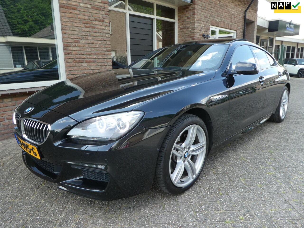 BMW 6-serie Gran Coupé - 640d High Executive M Sport pakket / Leder / Navi / Head Up / Panoramadak - AutoWereld.nl