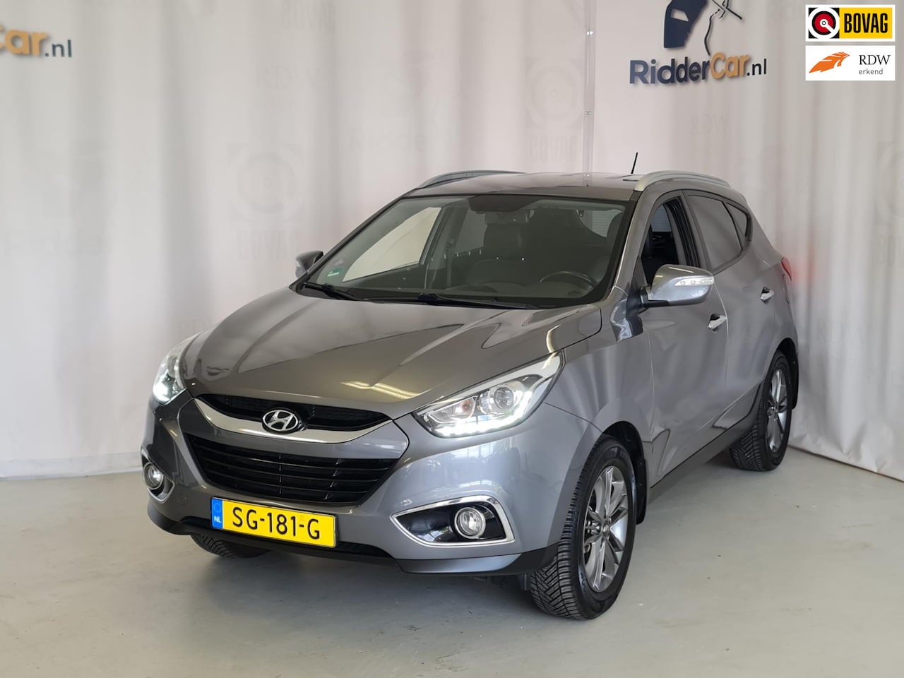 Hyundai ix35 - 1.6 Sport|AUTOMAAT|2E EIG|APK6-24|TREKHAAK|LEDER|AIRCO|ELEK RAMEN - AutoWereld.nl