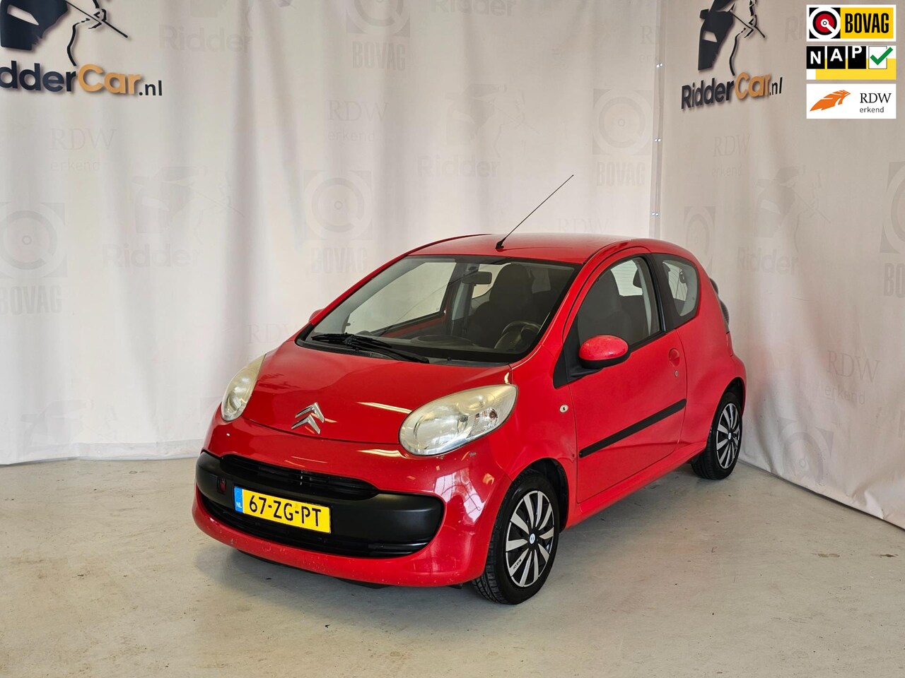 Citroën C1 - 1.0 Ambiance|NAP|APK9-24|AIRCO|BLUETOOTH|ELEK RAMEN|CENTR DEUR| - AutoWereld.nl