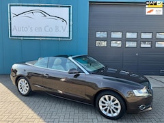 Audi A5 Cabriolet - 1.8 TFSI S-edition Leder Clima Cruise Navi 17"Lm velgen Pdc Xenon Zeer nette staat. Apk 07