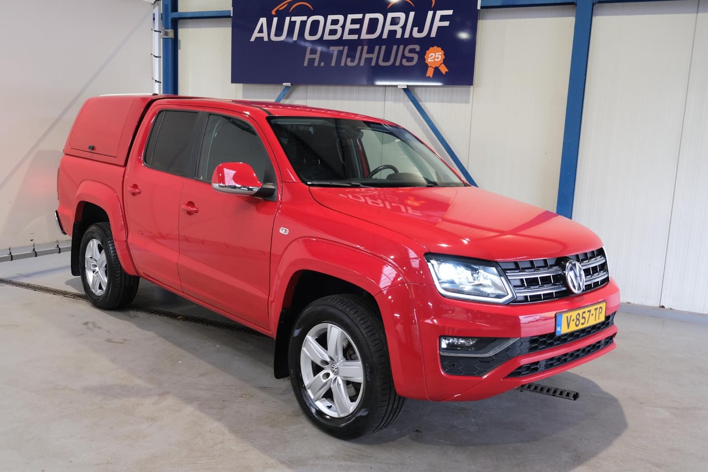 Volkswagen Amarok - 3.0 TDI 4Motion Plus Cab Highline - N.A.P. Airco, Cruise, Navi, PDC, Trekhaak. - AutoWereld.nl