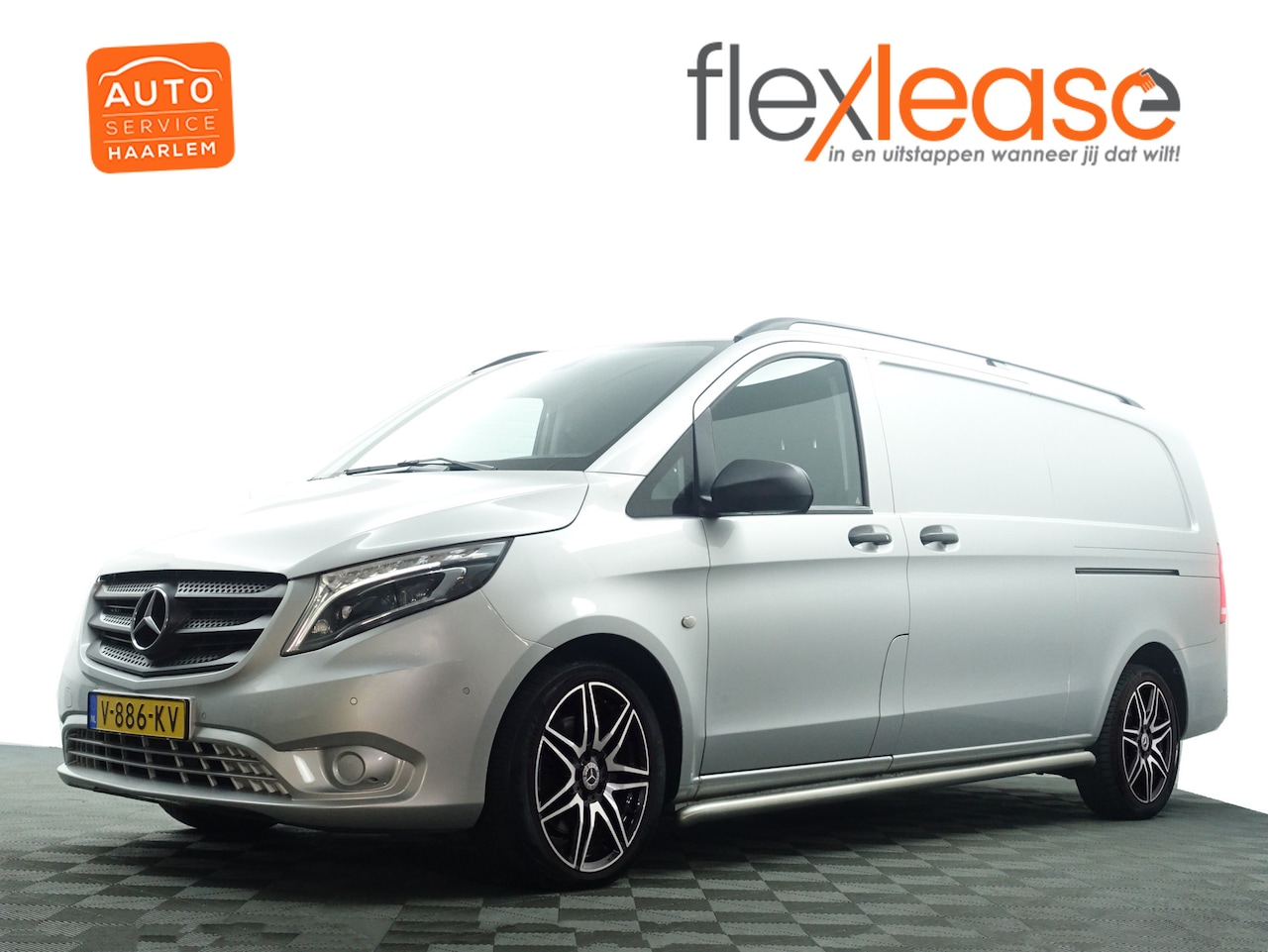 Mercedes-Benz Vito - 116 CDI L2 Avantgarde Aut- 2x Schuifdeur, 3 Pers, Lane Assist, Xenon Led, Camera, Park Ass - AutoWereld.nl