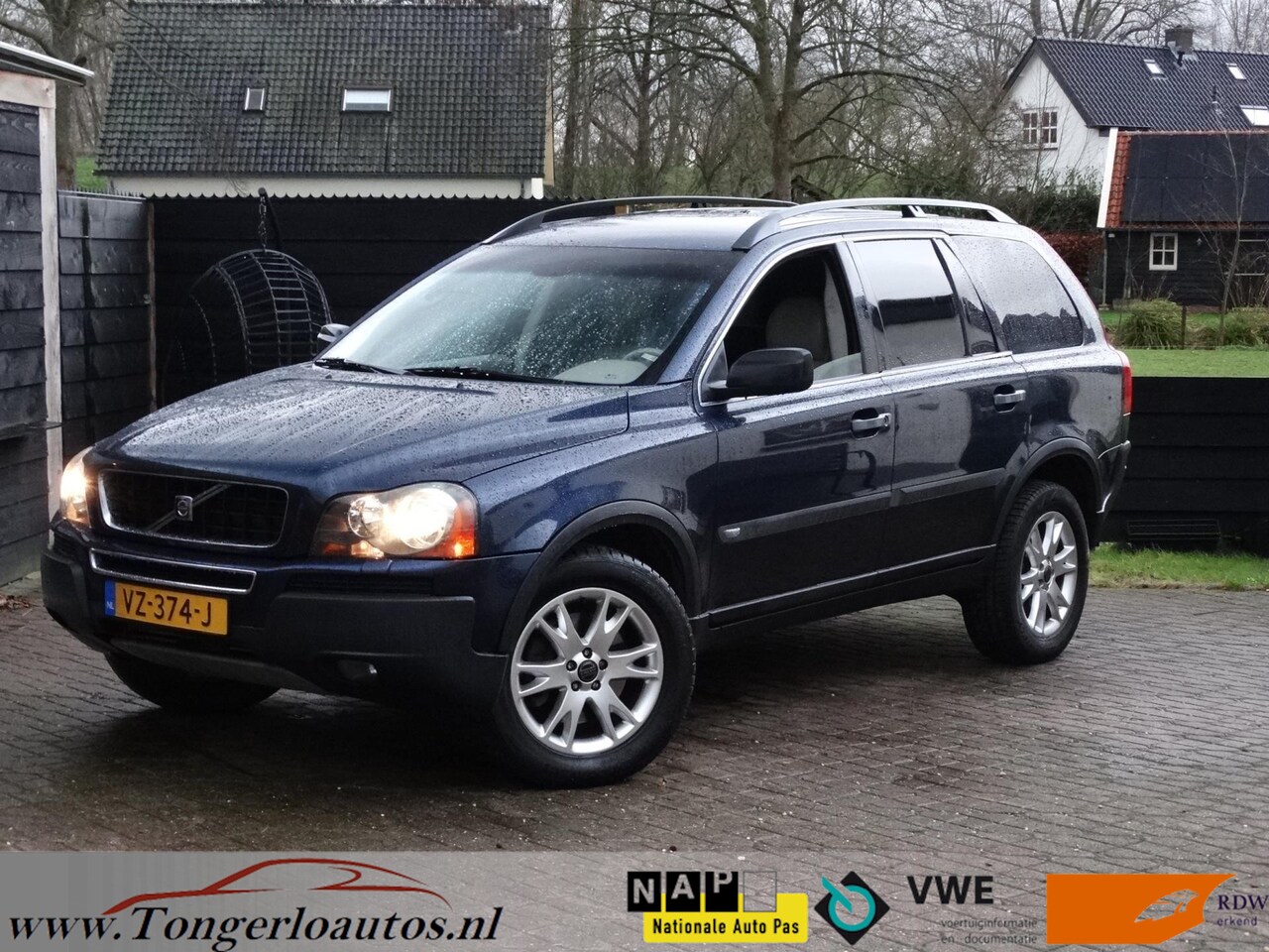 Volvo XC90 - Grijs kent. Automaat-Leer-Navi - AutoWereld.nl