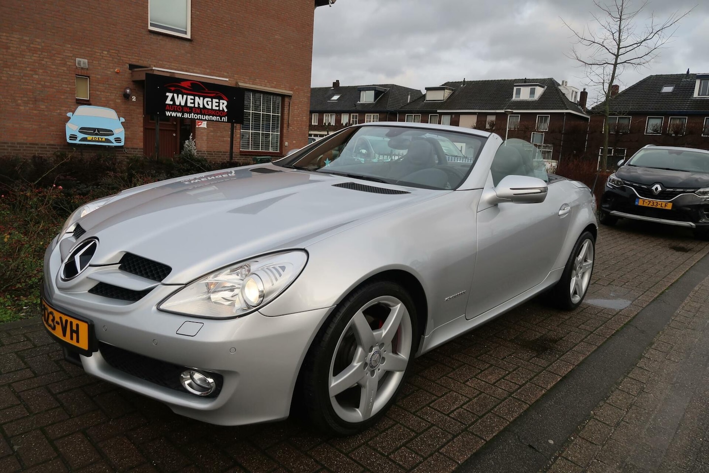 Mercedes-Benz SLK-klasse - 200 K. AUT|NAVIGATIE|AIRSCARF|XENON|PDC|STOELVERWARMING|ZEER MOOI - AutoWereld.nl