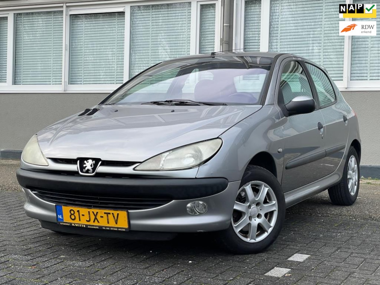 Peugeot 206 - 1.6-16V Gentry Premium|half leder|Airco|park sensor| - AutoWereld.nl