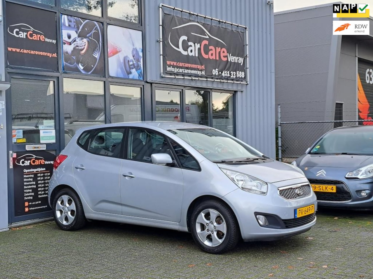 Kia Venga - 1.6 CVVT X-tra|APK01-2025|STOELVERWARMING|PARKEERSENSOREN|TREKHAAK|AIRCO - AutoWereld.nl