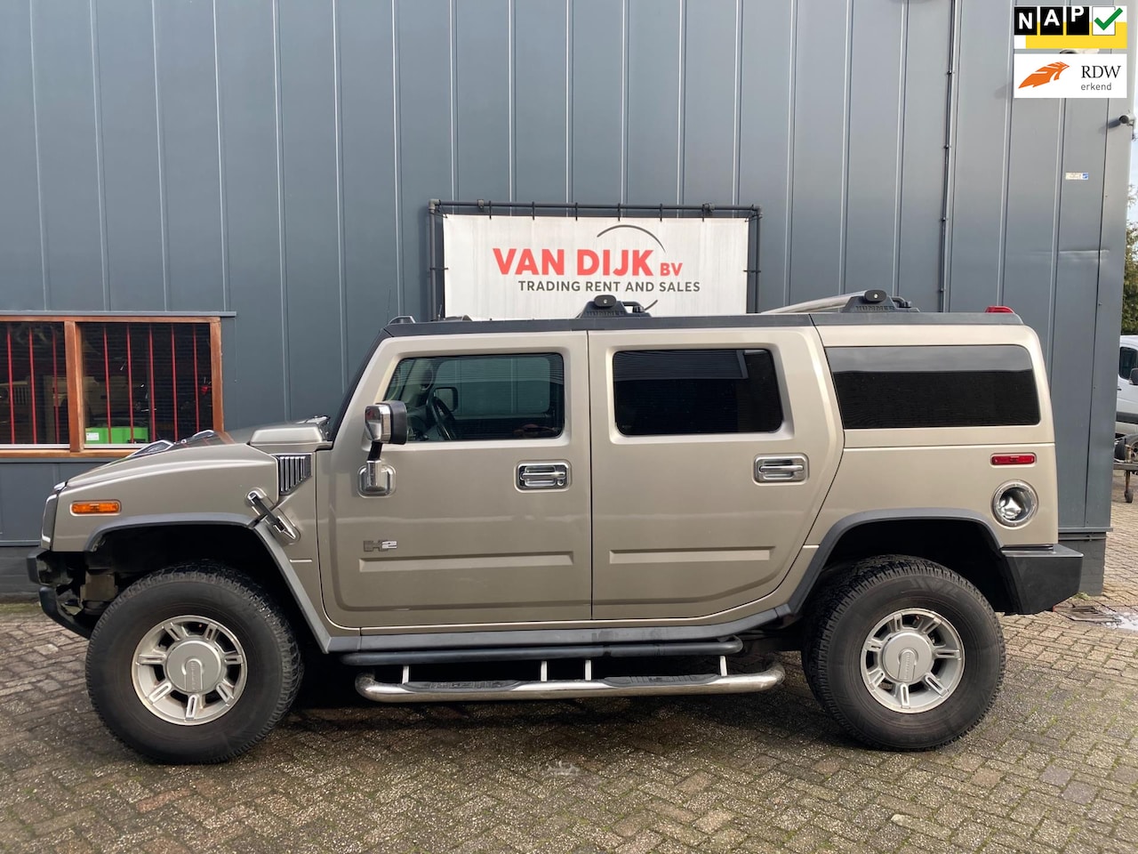 Hummer H2 - 6.0 V8 6.0 V8 - AutoWereld.nl