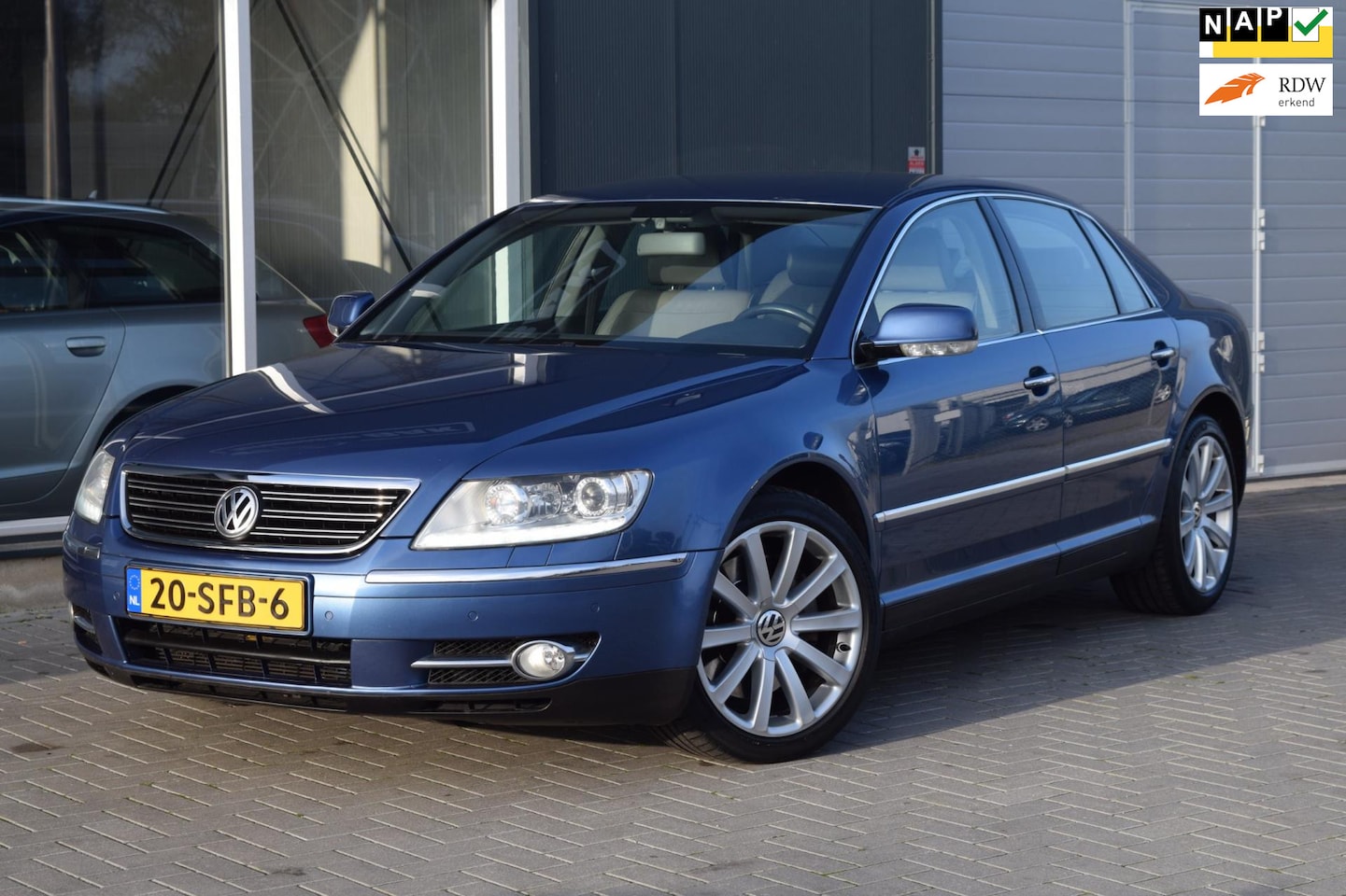 Volkswagen Phaeton - 3.0 TDI 5p. | Facelift | Automaat | Leder | Nwe APK bij aflevering - AutoWereld.nl