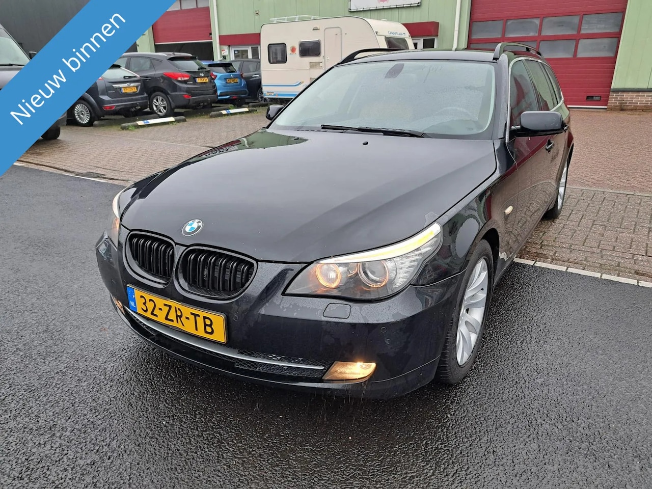 BMW 5-serie Touring - 530i Exe Automaat VolLeer Nap Navi - AutoWereld.nl