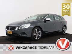 Volvo V60 - 1.6 T3 R-Design | Org NL | Dealer Ond. | Navigatie | 18" Velgen | Afn Trekhaak