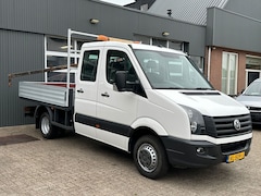 Volkswagen Crafter - 50 2.0 TDI L2H1 DC Open laadbak Laadkraan Hiab 011 Trekhaak 3500kg Airco Cruise controle P