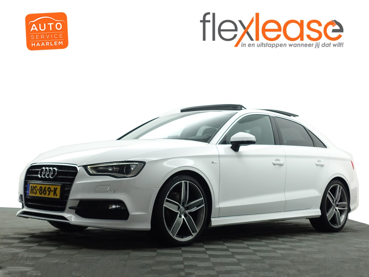 Audi A3 Limousine - 1.4 TFSI S-line Aut- Panodak, Sport Interieur, Xenon led, Sfeerverlichting, Park Assist, N - AutoWereld.nl