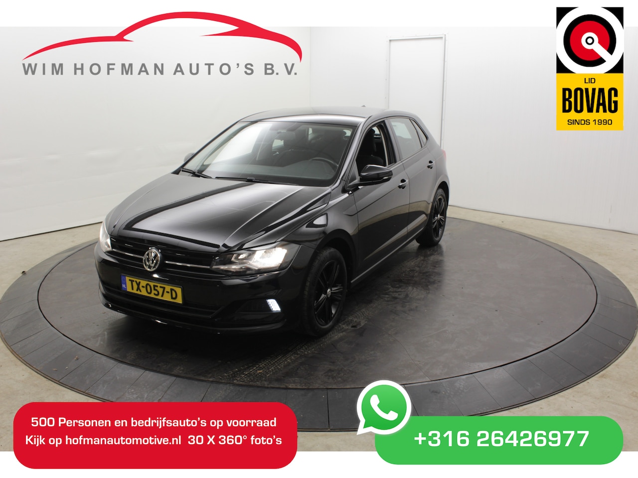 Volkswagen Polo - 1.0 TSI Navi-Carplay 5Drs Adapt.cruise Multi-stuur Airco - AutoWereld.nl