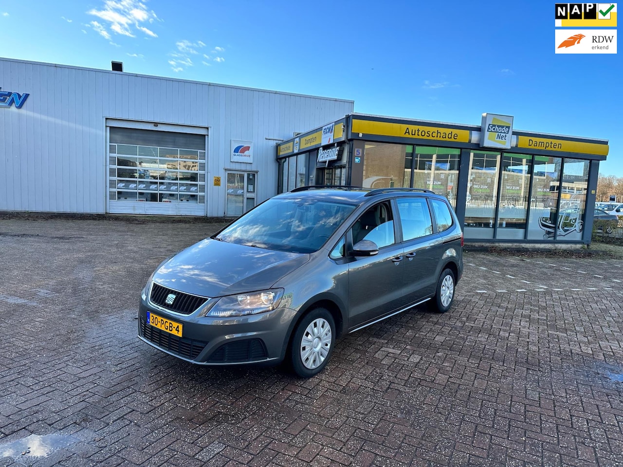 Seat Alhambra - 1.4 TSI Reference 7p Clima.Navi.7Persoons.Ex BPM - AutoWereld.nl