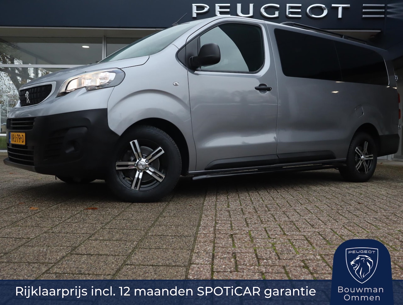 Peugeot Expert - Dubbele Cabine Long 6pers. Premium 2.0 BlueHDi 120PK, Rijklaarprijs, Airco Navigatie Senso - AutoWereld.nl