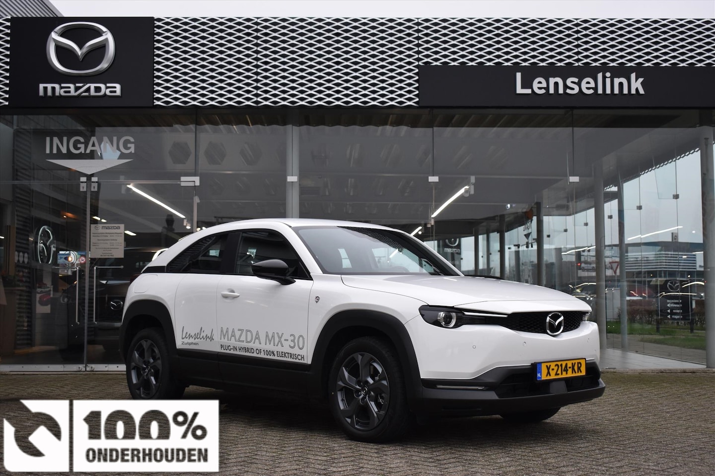 Mazda MX-30 - E-SKYACTIV R-EV 170pk Prime-Line | Wankelmotor | Plug in hybride | DEMO | Camera | Head up - AutoWereld.nl