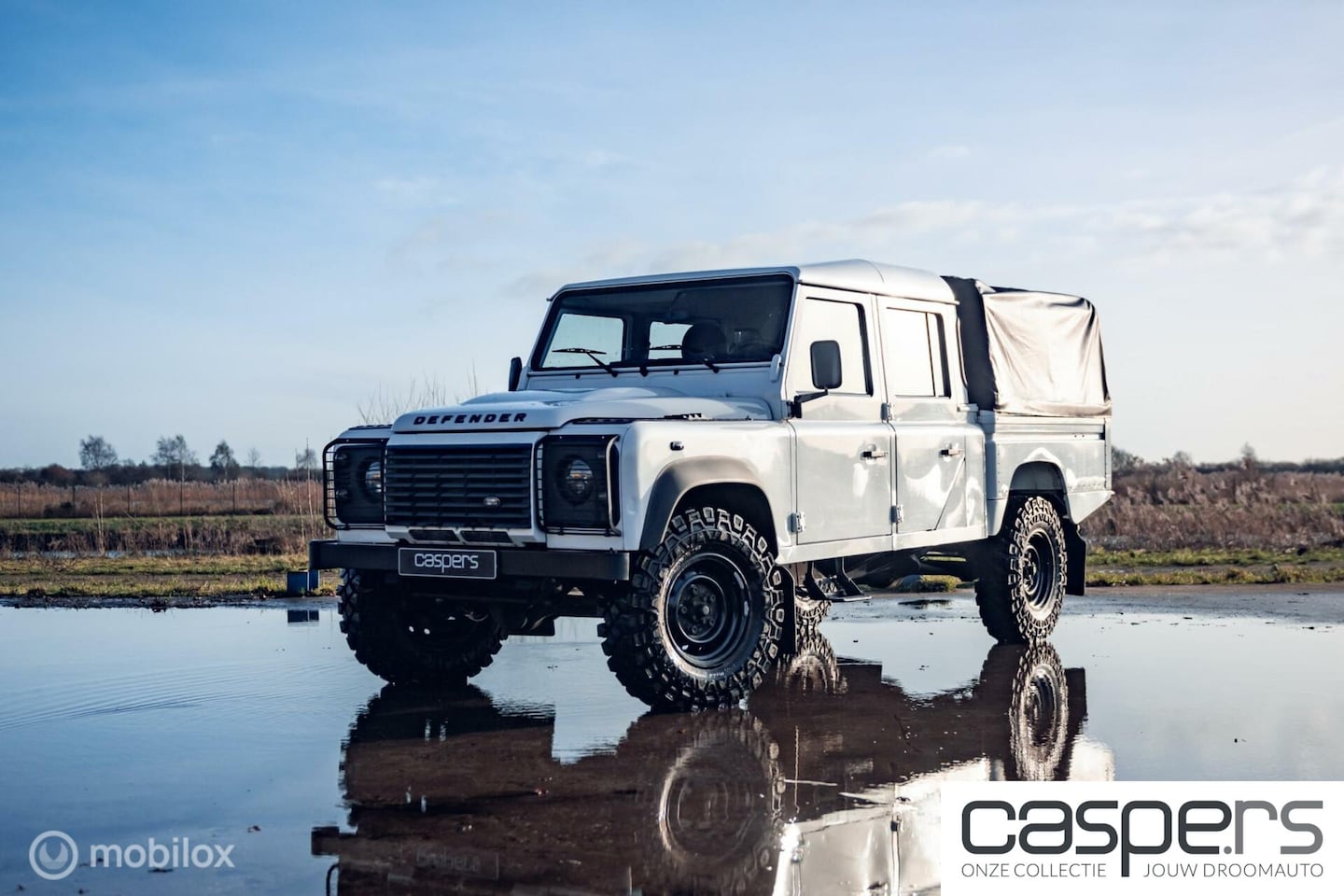 Land Rover Defender 130 E Crew Cab | Euro 5 | Grijs kent 2015 Diesel ...