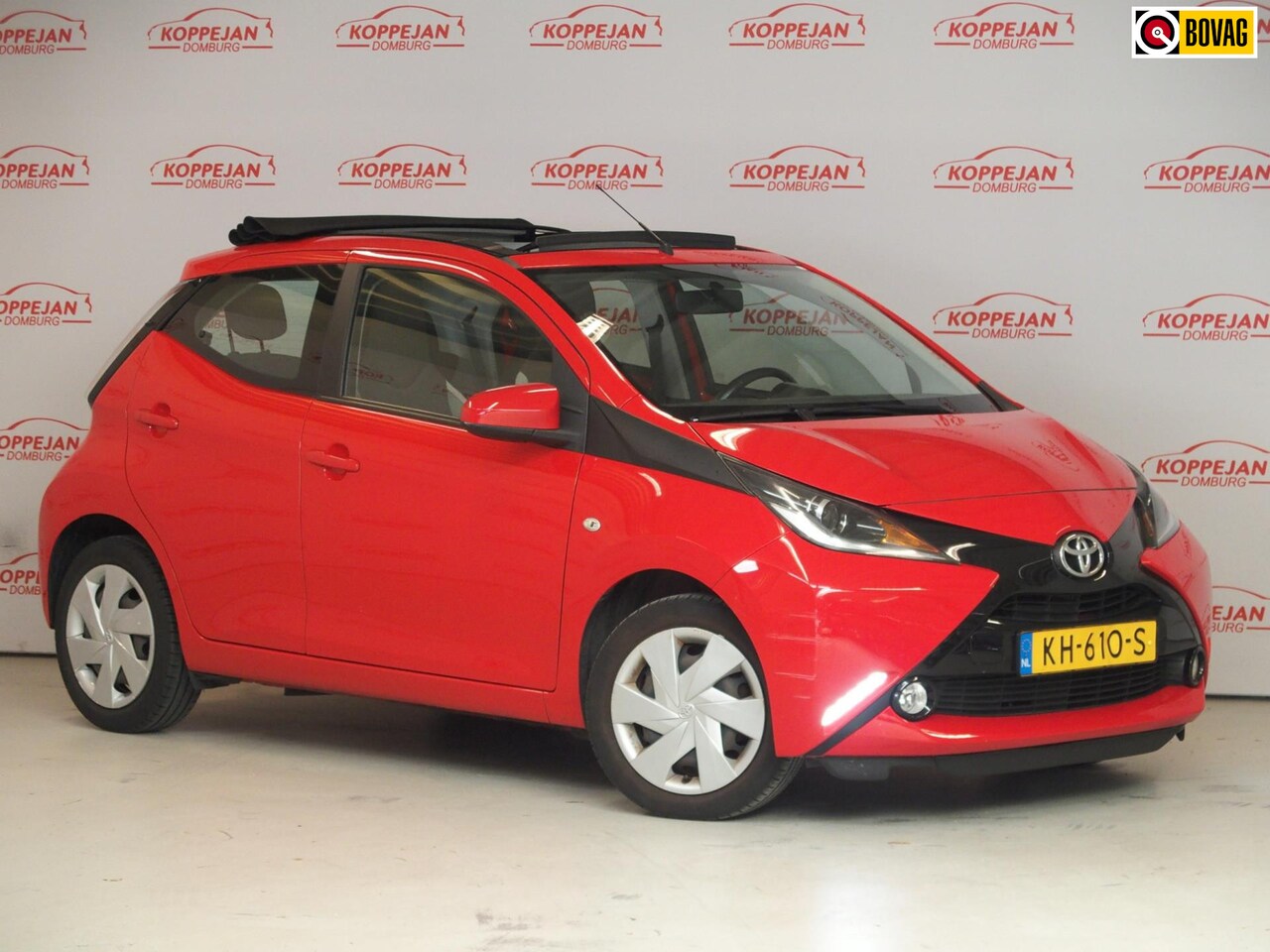 Toyota Aygo - 1.0 VVT-i x-wave Autom. Cabrio Trekhaak Camera - AutoWereld.nl