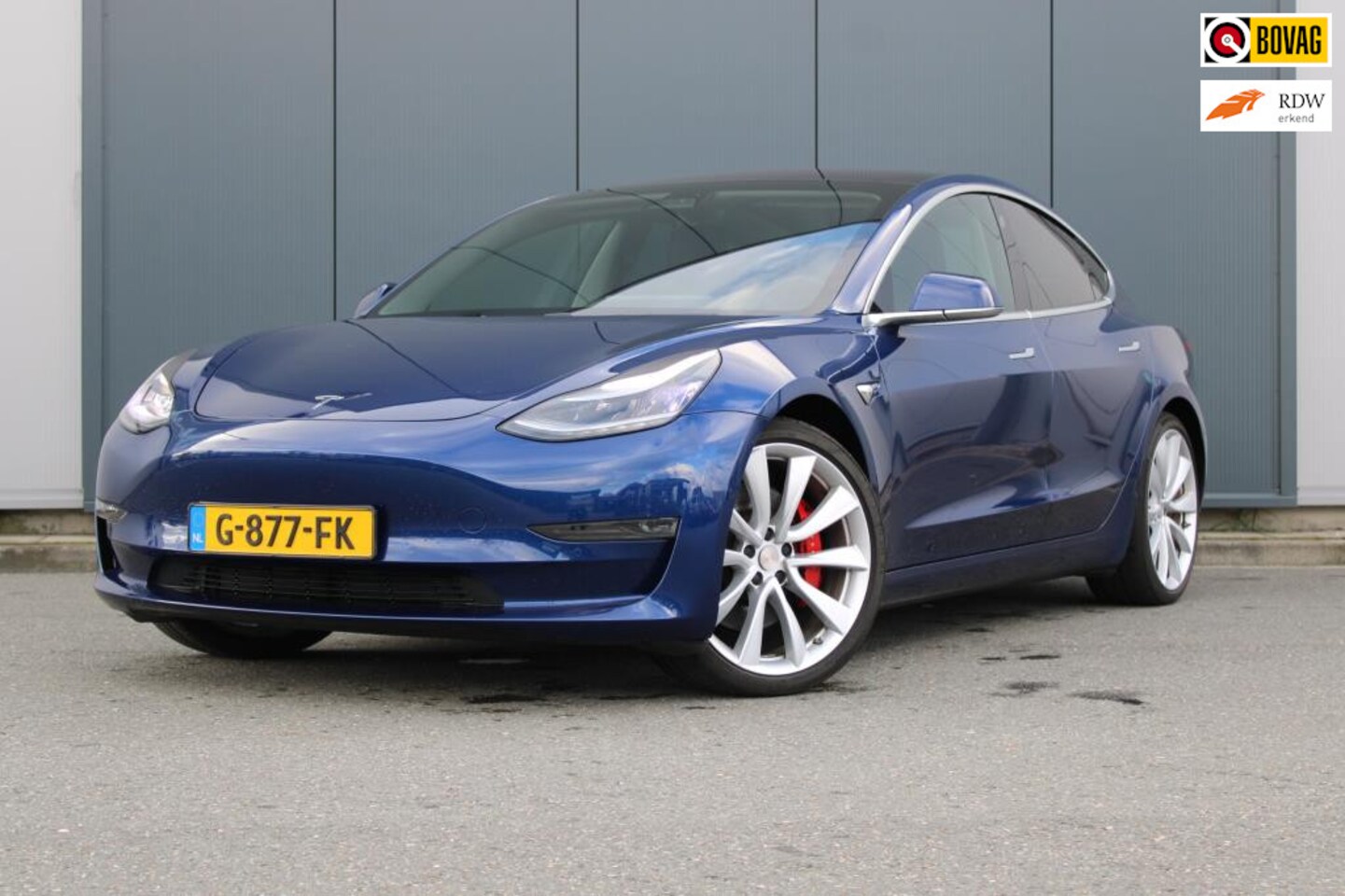 Tesla Model 3 - Performance 75 kWh P3D, INCL BTW, AutoPilot, Premium Audio, Panoramadak - AutoWereld.nl