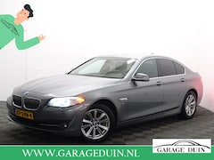BMW 5-serie - 520d Sedan High Executive Aut- Xenon Led / Navi / Park Assist / Stoelverwarming / Leder