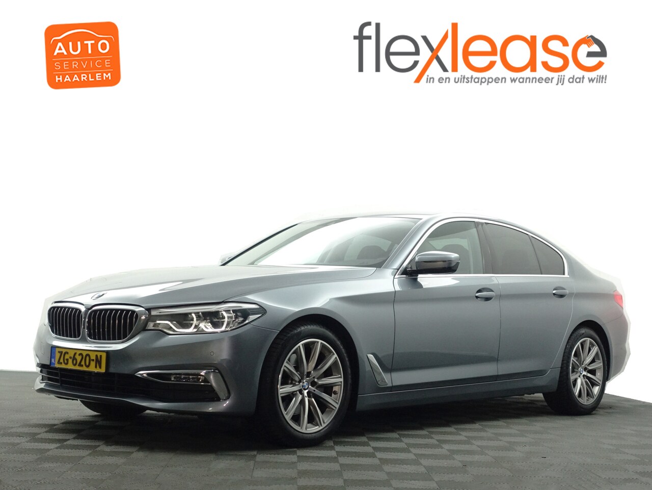 BMW 5-serie - 520i M Sport Individual Aut- Sfeerverlichting, Xenon Led, Memory Seats, Park Assist, Comfo - AutoWereld.nl