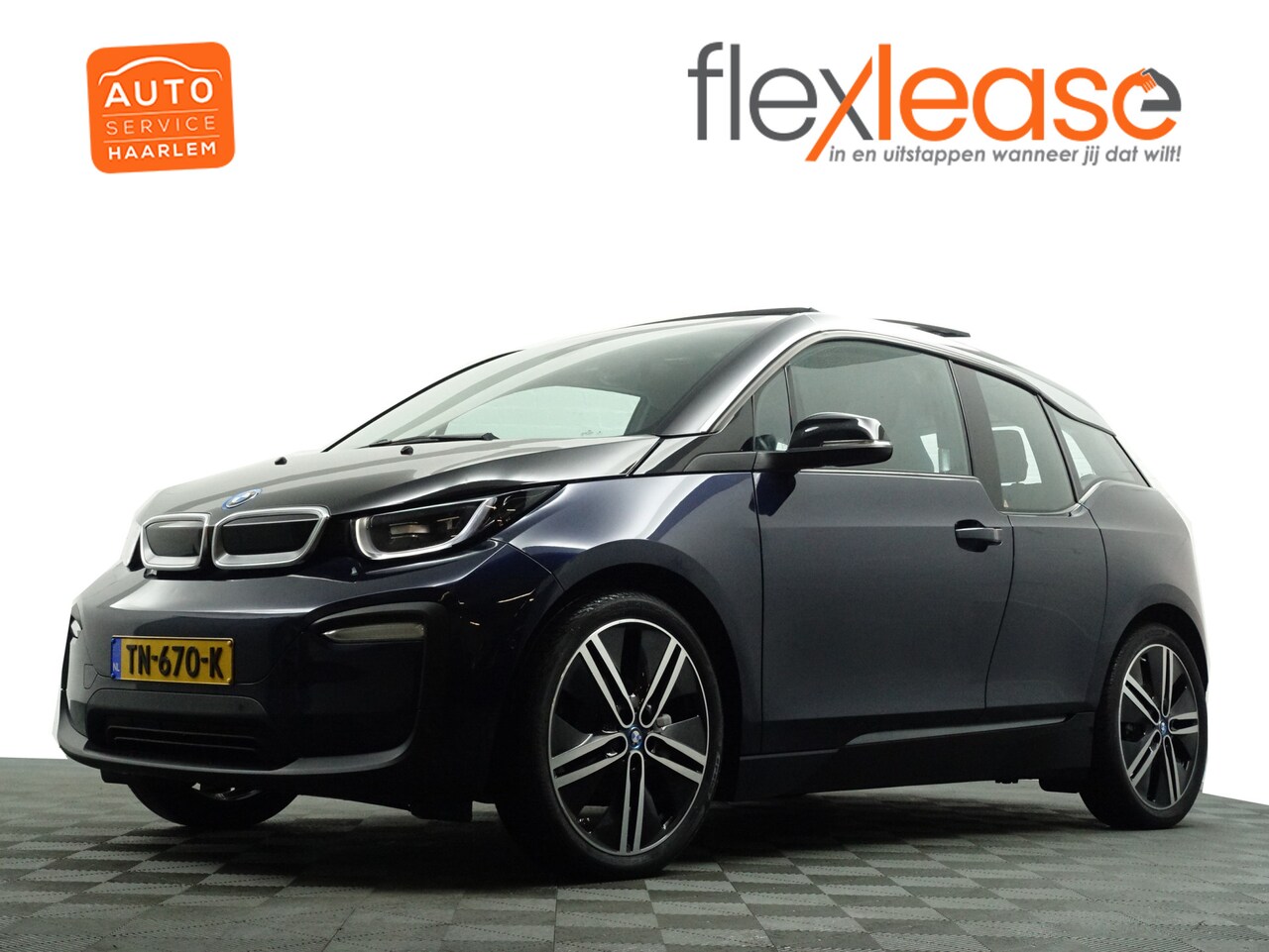 BMW i3 - Basis iPerformance 94Ah 33 kWh M Sport- Panodak, Harman Kardon, Camera, Navi, Xenon Led, S - AutoWereld.nl